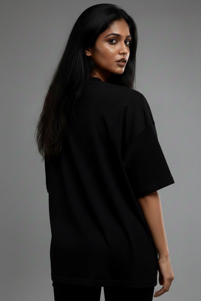 Tamizh Thee/240GSM Over Size Tees /100% cotton