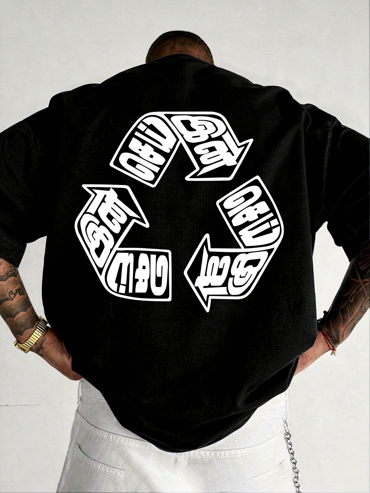 Sei ini/Unisex 100%Cotton Over Size Tees