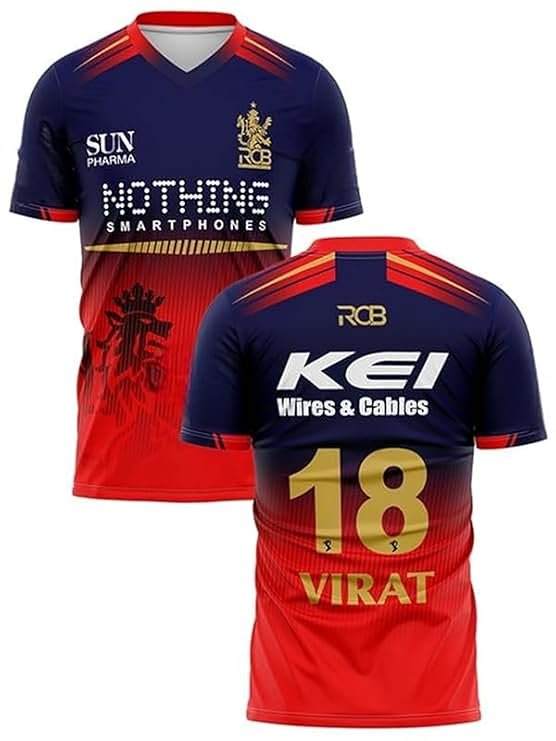 RCB Official Style T-Shirt for True Fans