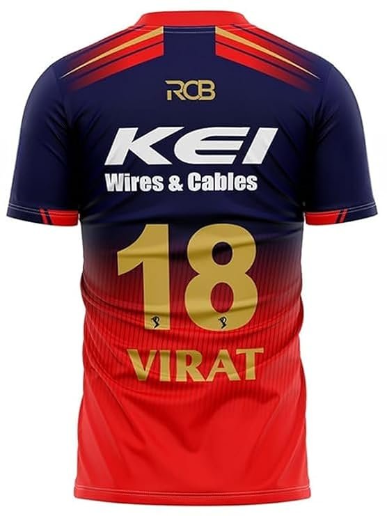 RCB Official Style T-Shirt for True Fans